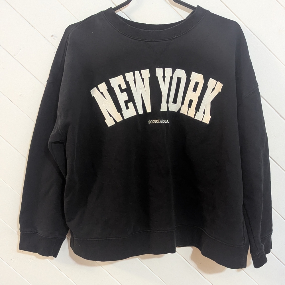 Scotch & Soda Amsterdam Black New York Pullover